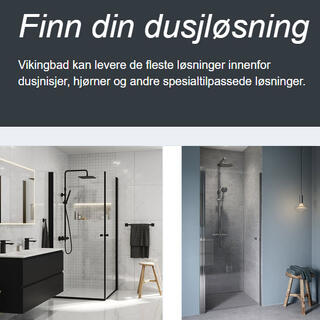 Speilskap med og uten lys