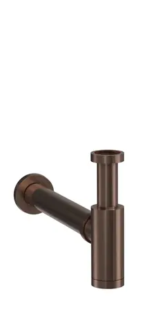 Vannl&#229;s servant universal 40mm G1 1/4 messing b&#248;rstet ros&#233;gull