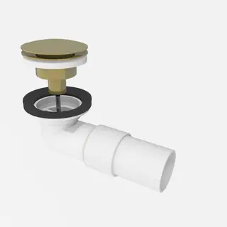 Avl&#248;p PUM pop-up servant m/overl&#248;p 40mm gull