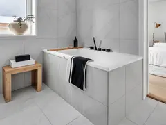Badekar KVADRAT DUO 180 180x75x62cm hvit