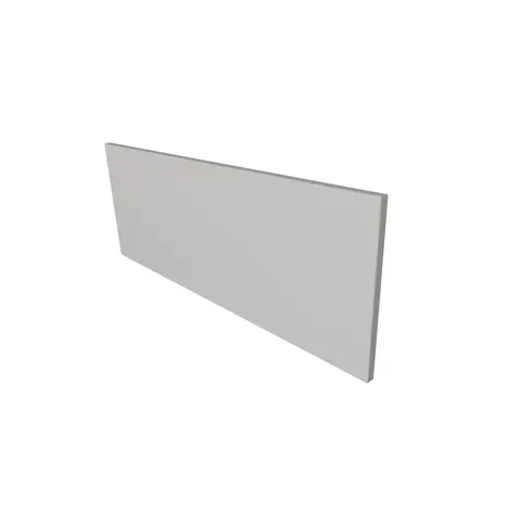 Frontpanel KVADRAT DUO 180 H/V 180x59cm (h&#248;yre/venstre) hvit