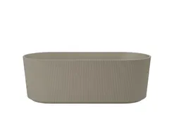 Badekar MORVIGA 150 150x75x58cm varm gr&#229;-beige matt