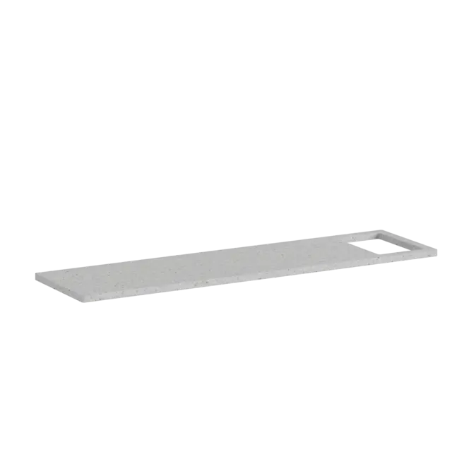 Badekarsbro solid surface 85cm Terrazzo 