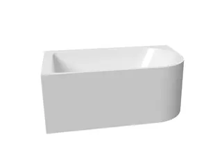 Badekar VESS&#216;Y 150 V 150x80x60cm venstre hvit