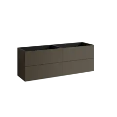 Servantskap trend MIE 160dbl 160x46x57cm major brown lakk