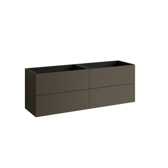 Servantskap trend MIE 160dbl 160x46x57cm major brown lakk 