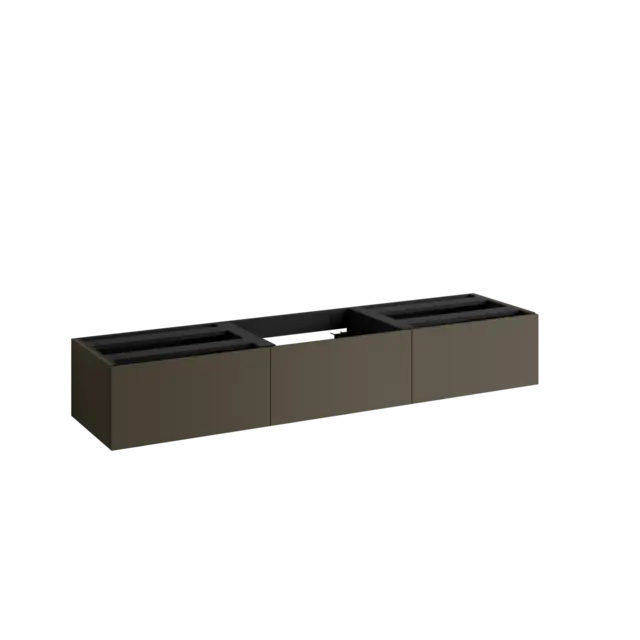 Servantskap trend MIE DEMI 180 3x60 180x46x29cm major brown lakk servant x1 