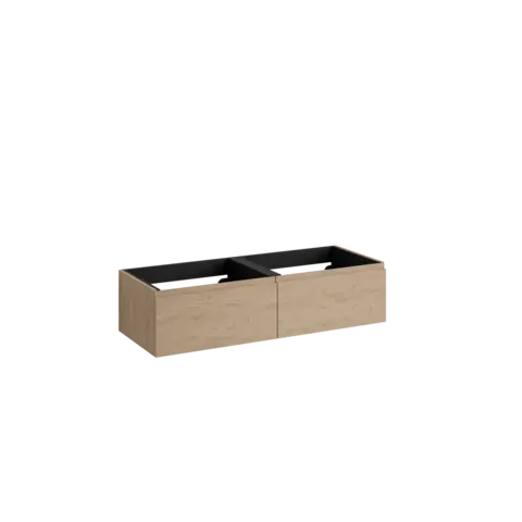 Servantskap fingergrep MIE DEMI 120 120x46x29cm skandinavisk eik servant x2