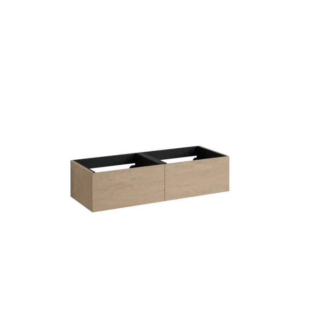Servantskap slett MIE DEMI 140 140x46x29cm skandinavisk eik servant x1 