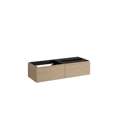 Servantskap fingergrep MIE DEMI 140 140x46x29cm skandinavisk eik servant x1