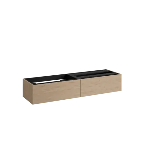 Servantskap slett MIE DEMI 180 180x46x29cm skandinavisk eik servant x1