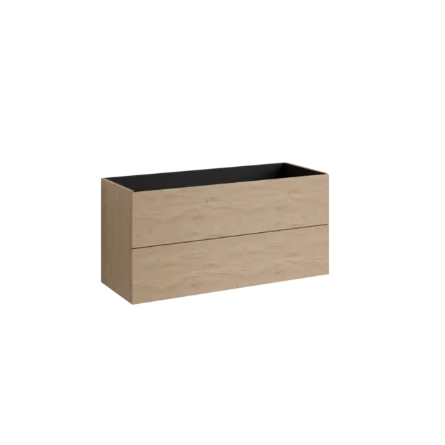 Servantskap slett MIE DEMI 120 120x46x29cm skandinavisk eik servant x2 