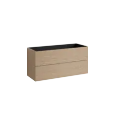 Servantskap slett MIE DEMI 140 140x46x29cm skandinavisk eik servant x2