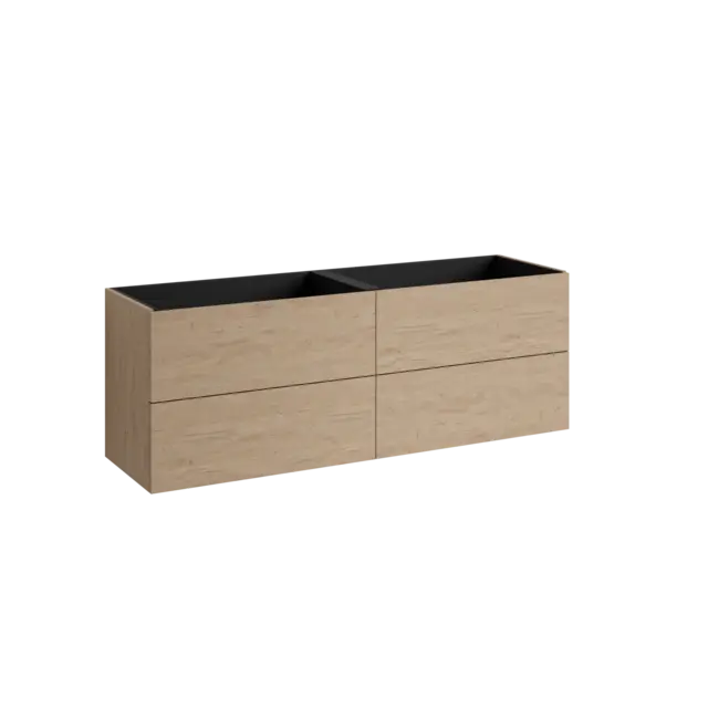 Servantskap slett MIE 180dbl 180x46x57cm skandinavisk eik 