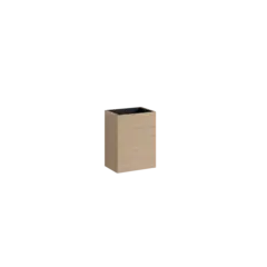 Servantskap slett MIE 40 40x28x52cm skandinavisk eik