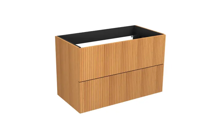 Servantskap bølge MIE 100 100x46x57cm eik finer 