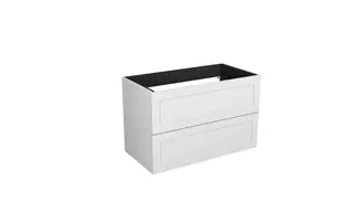 Servantskap ramme MIE 70 70x46x57cm hvit matt lakk