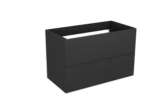 Servantskap slett MIE 60 60x46x57cm m&#248;rk gr&#229; lakk