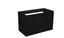 Servantskap slett MIE 120 120x46x57cm sort eik pvc