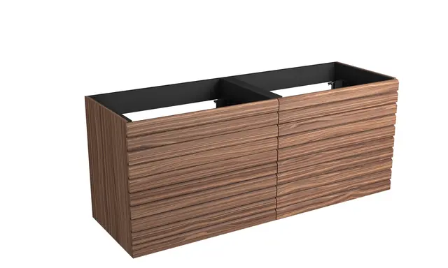 Servantskap stav MIE 140dbl 140x46x57cm valnøtt finer 