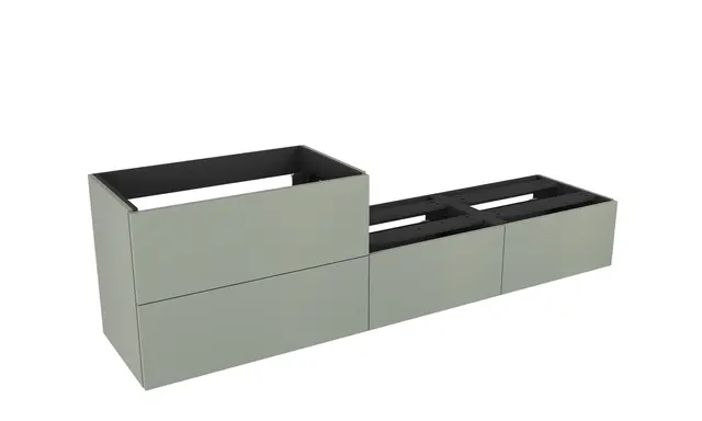 Servantskap trend MIE SMART 200 200x46x57cm oliven lakk servant x1 
