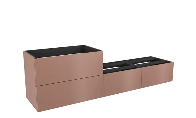Servantskap trend MIE SMART 200 200x46x57cm plomme lakk servant x1 