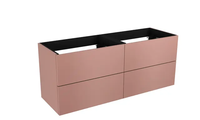 Servantskap trend MIE 120dbl 4S 120x46x57cm plomme lakk 