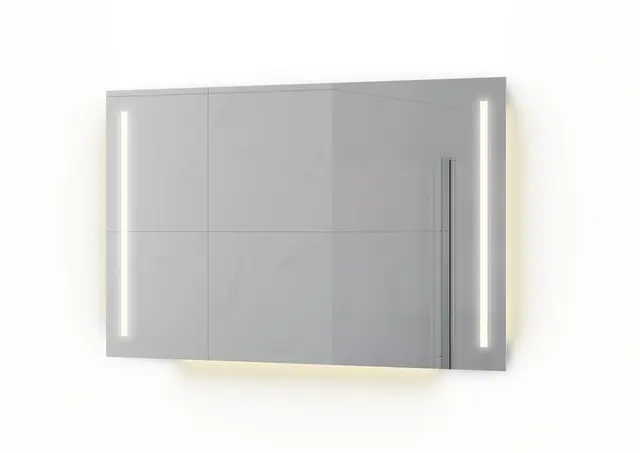 Speil IDA 120 120x75cm led-lys stikk 