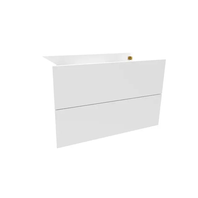 Servantskap slett MIE 80 80x46x57cm hvit matt lakk 