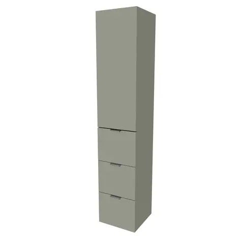 H&#248;yskap trend MIE 176 3S 176x35x35cm oliven lakk