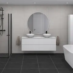 MIE 160DBL M&#248;belpakke med fingergrep Mix &amp; Match m/ 2stk. bolleservant