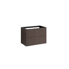 Servantskap rille MIE 80 80x46x57cm m&#248;rk eik