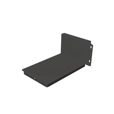 Utsparingsdeksel servantskap MIE sort matt (dekker vannlås åpning)