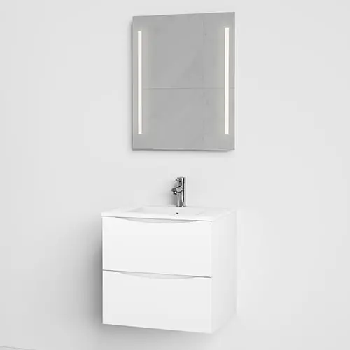 Servantskap ELI 60 60x46x57cm hvit pvc 
