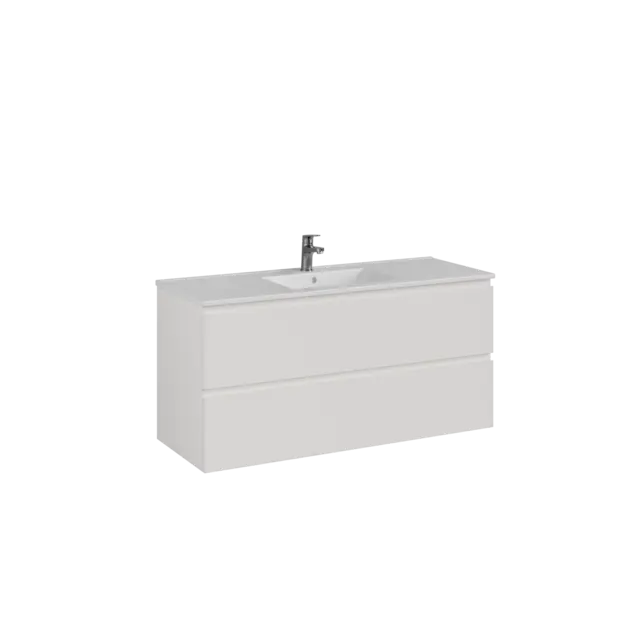 Servantskap ELI 120 120x46x57cm hvit melamin 
