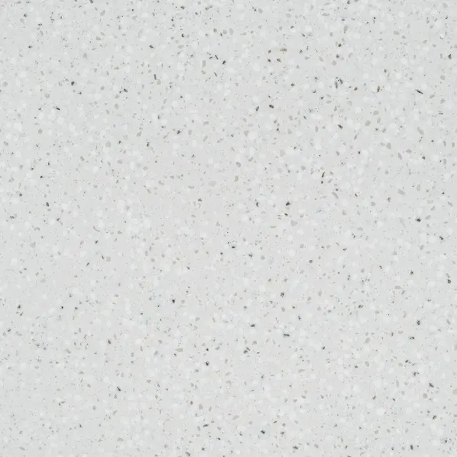 Benkeplate solid surface 180 180x46cm Terrazzo 