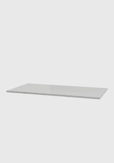 Benkeplate solid surface 180 180x46cm Terrazzo 