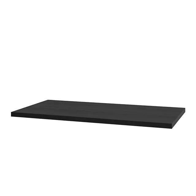 Benkeplate MDF 60 60x46cm sort eik pvc (topp kommode) 