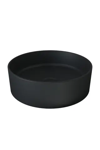 Bolleservant SIRI &#216;350x110mm porselen sort matt