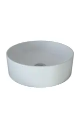 Bolleservant SIRI &#216;350x110mm porselen hvit matt