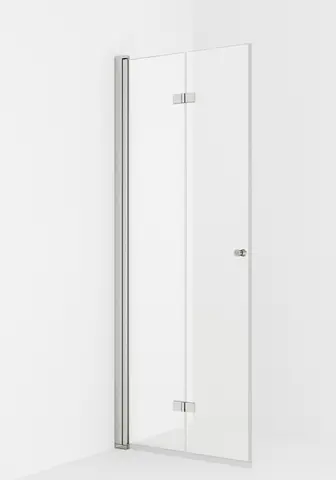 Dusjd&#248;r leddet LIAM 90 V 90x195cm venstre s&#248;lv/klar