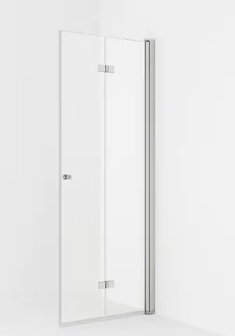 Dusjd&#248;r leddet LIAM 90 H 90x195cm h&#248;yre s&#248;lv/klar