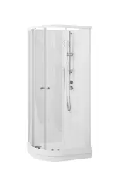 Dusjkabinett SOFIA standard 70x90 H 70x90x210cm h&#248;yre hvit/hvit