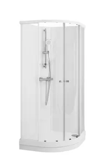 Dusjkabinett SOFIA basic 90x90 90x90x210cm hvit/hvit