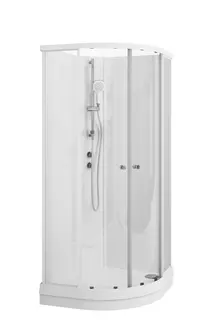 Dusjkabinett SOFIA standard 90x90 90x90x210cm hvit/hvit