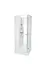 Dusjkabinett SOFIA rett basic 90x90 90x90x210cm hvit/hvit