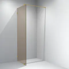 Glassfelt EMIL 100 100x200 cm bronse glass b&#248;rstet messing