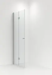 Dusjdør leddet BRAGE 70 V 70x195cm venstre sølv