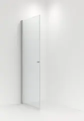 Dusjdør rett BRAGE 100 100x195cm sølv