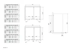 Glassfelt EMIL 100 100x200 cm sotet glass b&#248;rstet ros&#232;gull